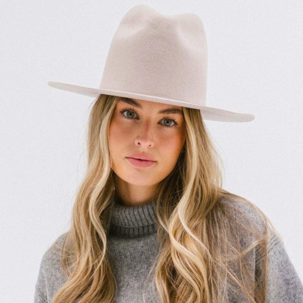 Gigi Pip Billie Tall Fedora *WORN ONCE*